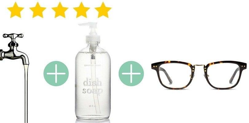 When I use my cloth to clean my prescription glasses, it leaves behind like  a greasy film across the lens. Why won't they clean the lens properly? -  Quora