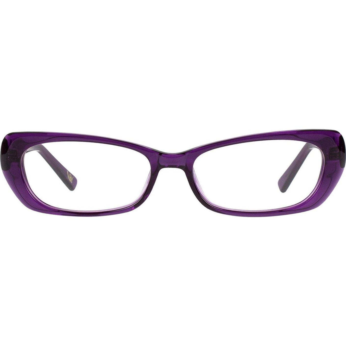 purple glasses frames