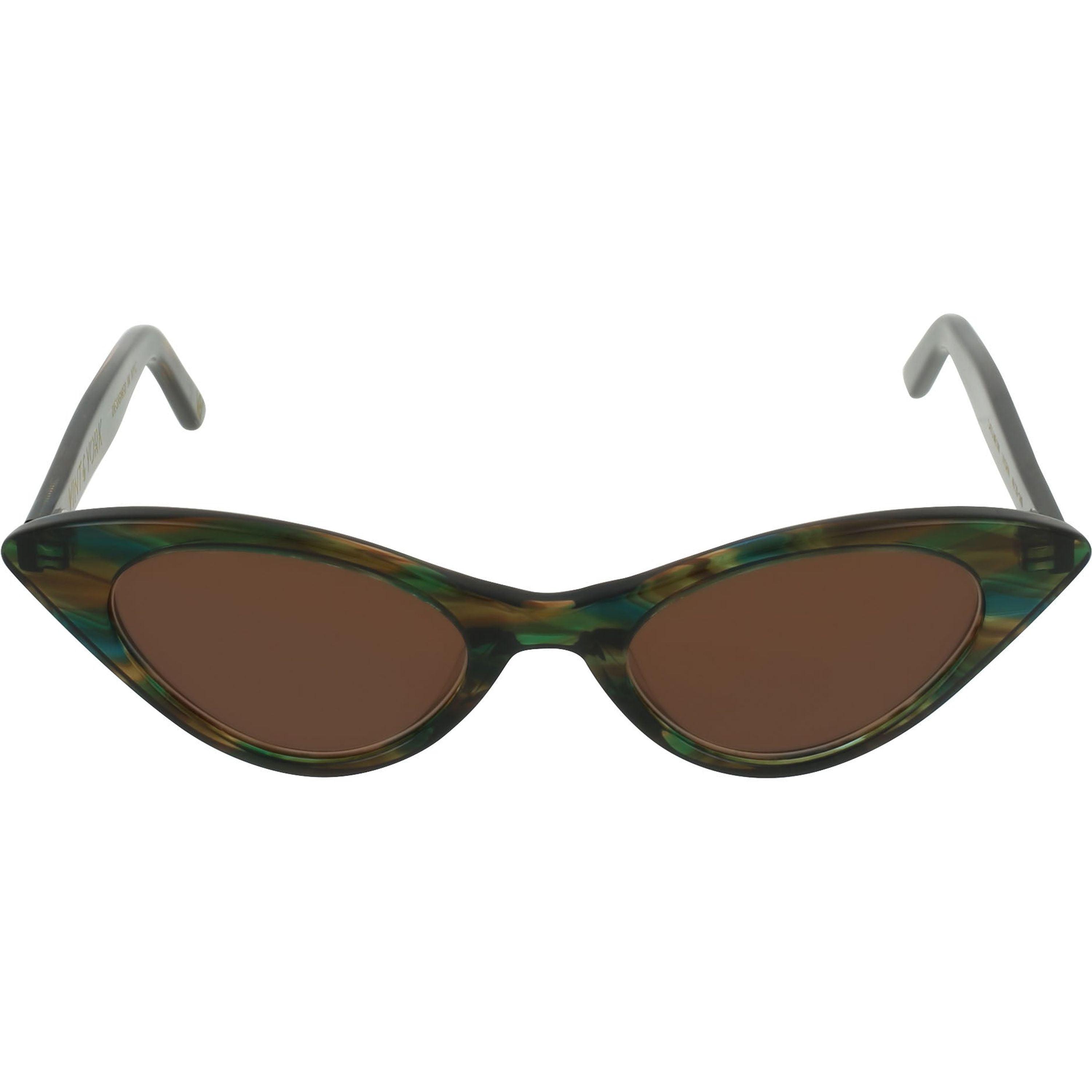 Prada Green Cat Eye SPR 62V Sunglasses