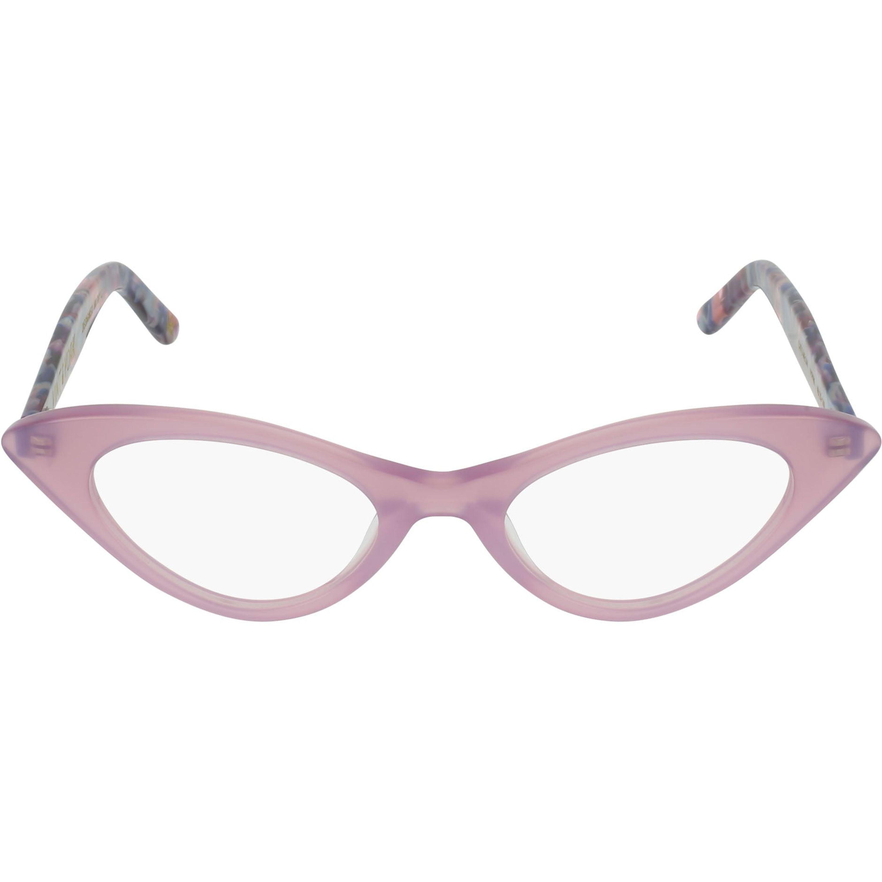 Pink cat eye store frames