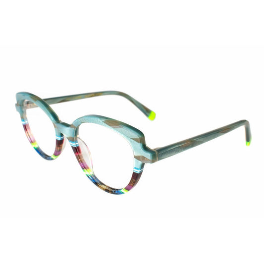 Yassine Geometric Prescription Glasses - Pink, Women's Eyeglasses